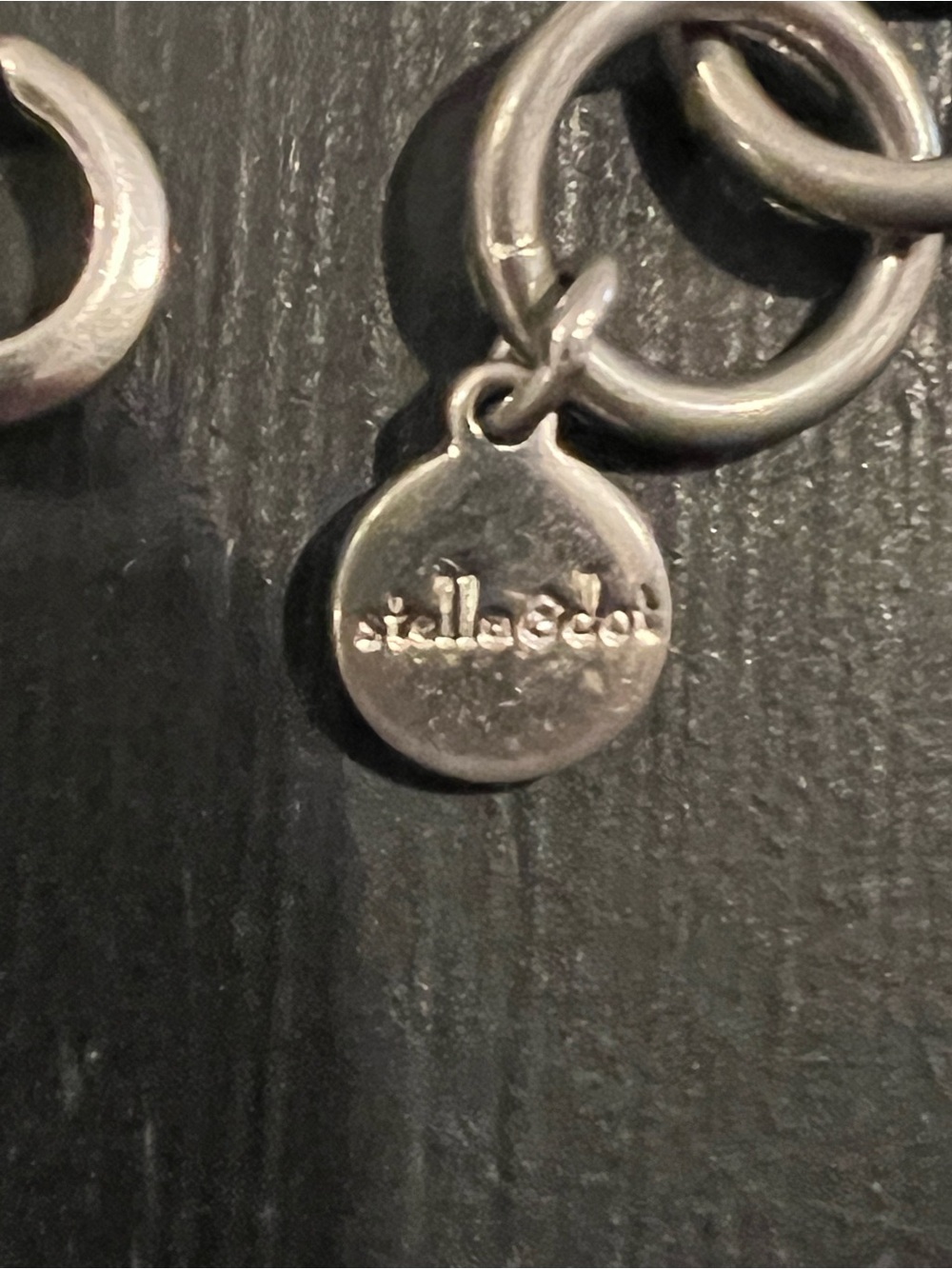Stella & Dot Silver Logo Bracelet